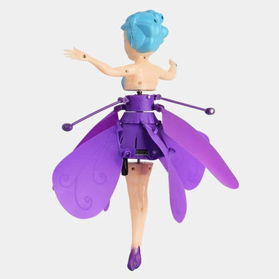 Purple Winged Aircraft Doll  Motion Control & USB Rechargeable - Toys Heaven