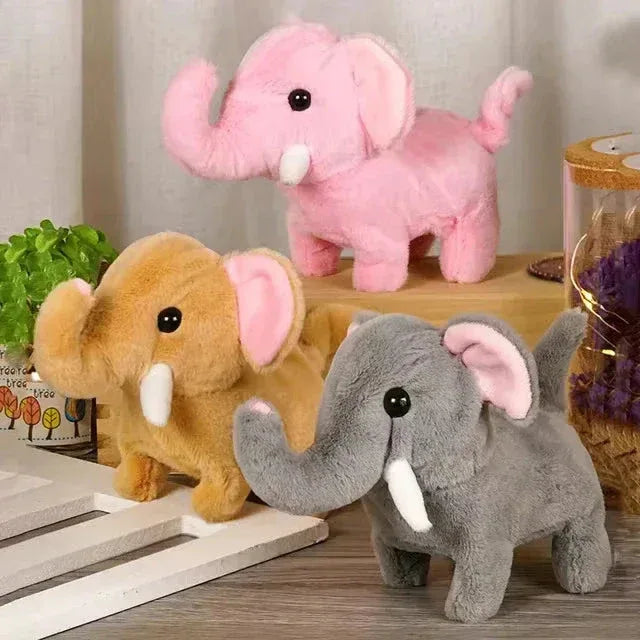 Furry Elephant Toy - Toys Heaven