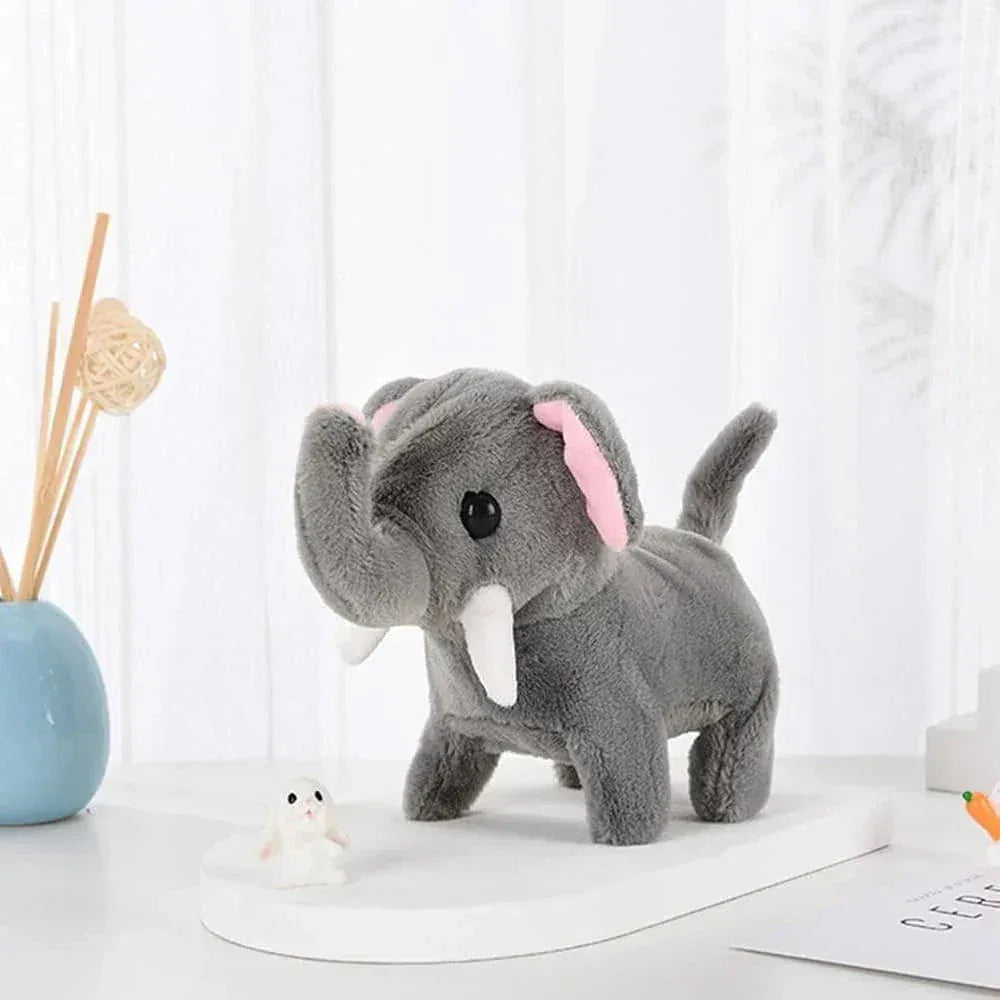 Furry Elephant Toy - Toys Heaven