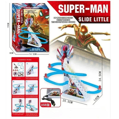 Musical Spiderman Roller Coaster Track Set - Toys Heaven
